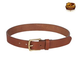 Kids brown school uniform belt