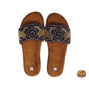 women-designer-velvet-slippers